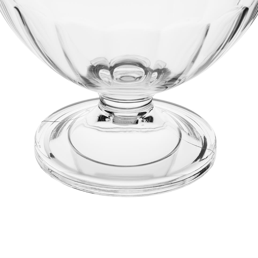 Olympia Kristallon Polycarbonate Sundae Glasses 200ml (12 Pack) - DM272