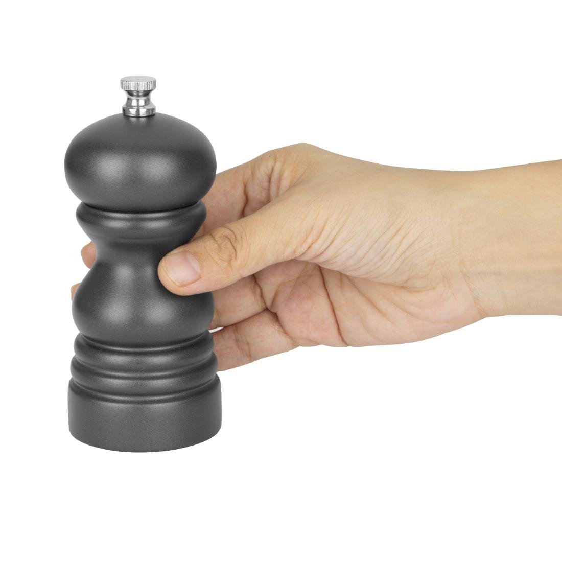 Olympia Salt Or Pepper Grinder Grey Hevea Wood - 125mm - DN650