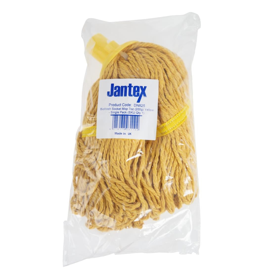 Jantex Bio Fresh Socket Mop Head Yellow - DN825