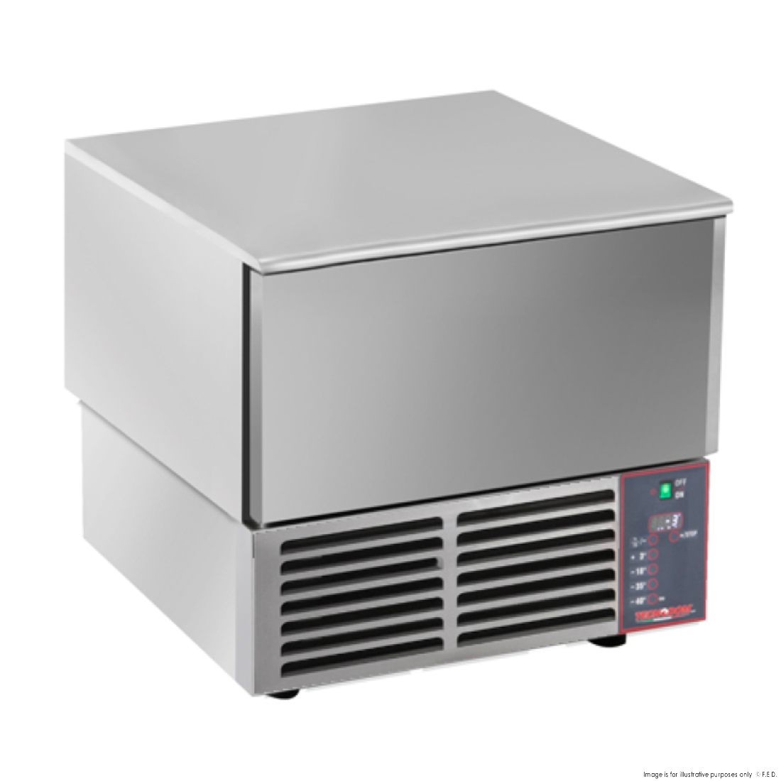 Tecnodom R290 3-Tray Blast Chiller & Shock Freezer - DO3EA