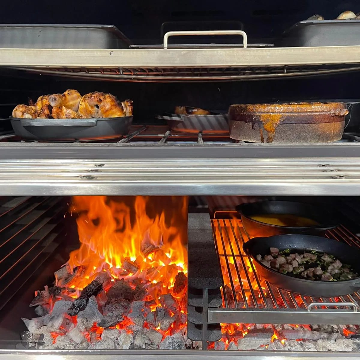 Pira 120 D Lux Charcoal Oven - 120.108