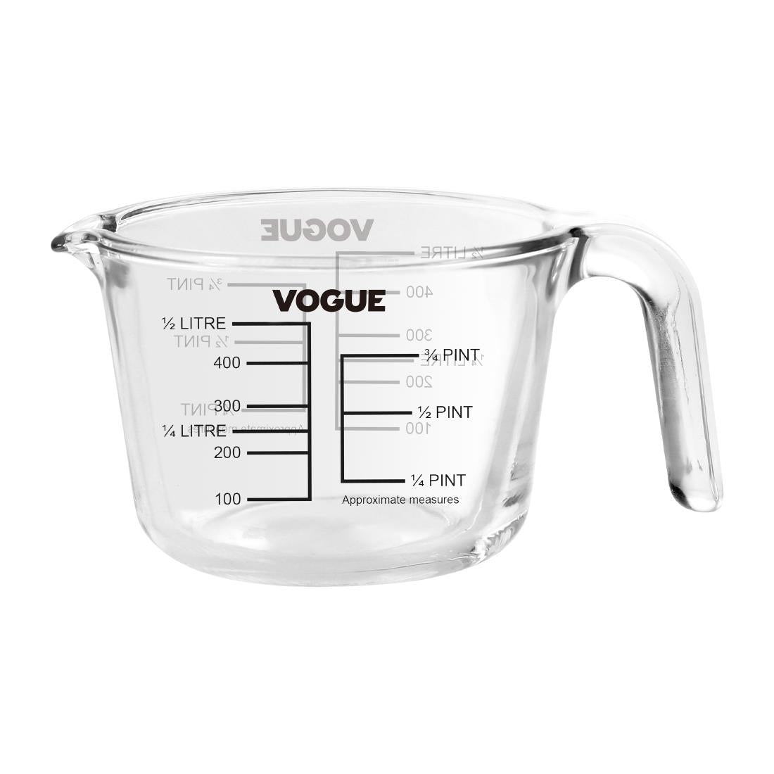 Vogue Glass Measuring Jug - 500ml - DP116