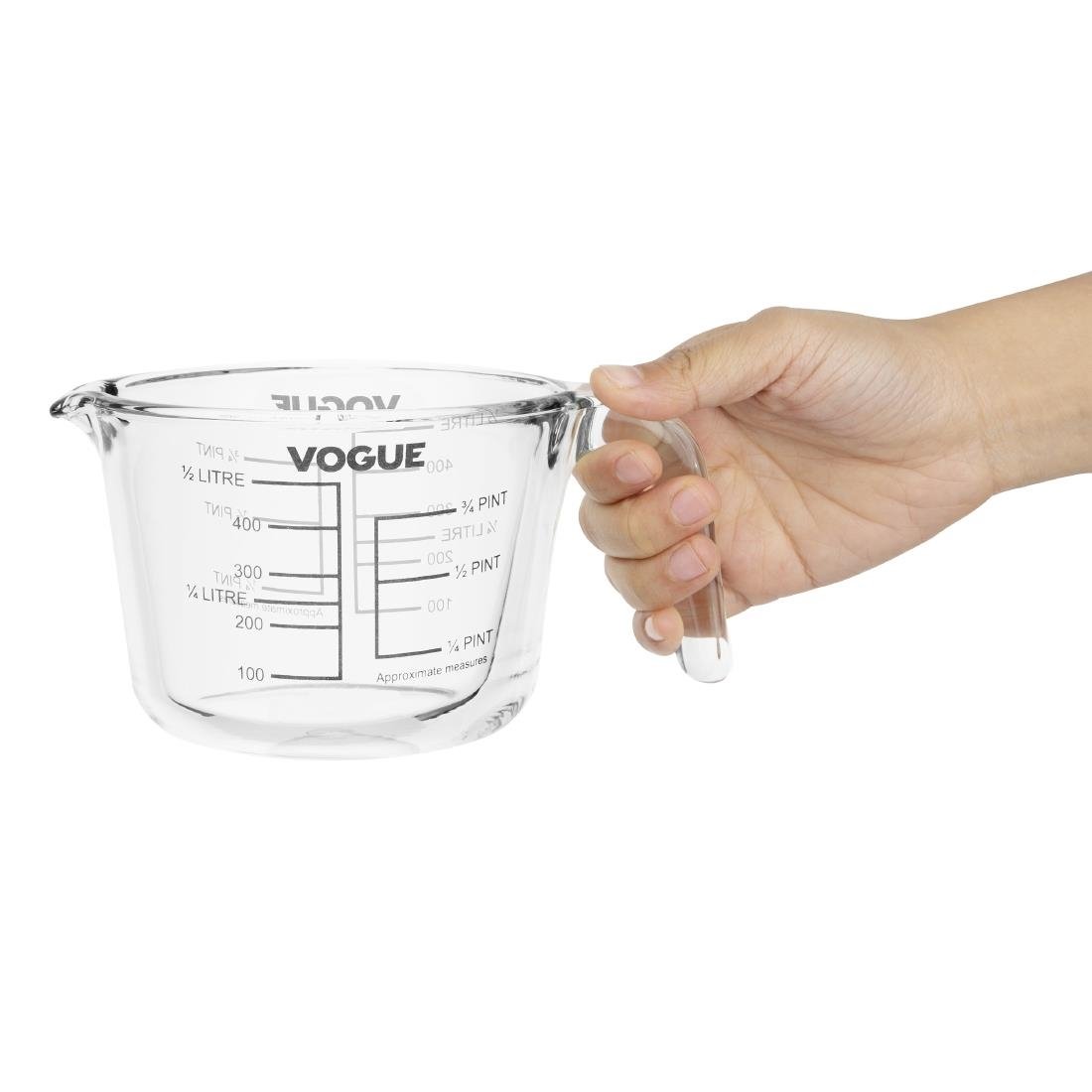 Vogue Glass Measuring Jug - 500ml - DP116