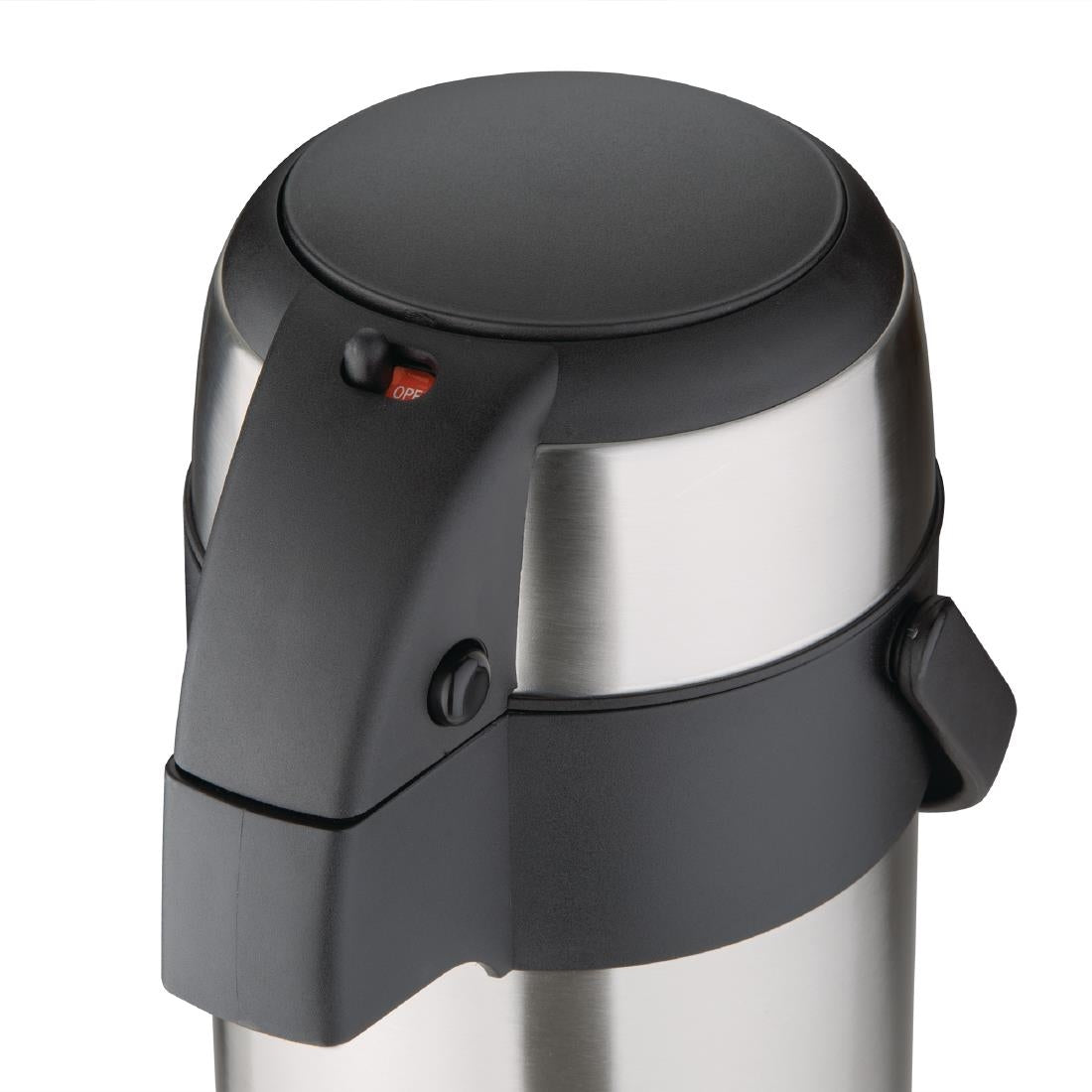 Olympia Pump Action Hot Water Airpot 3Ltr - DP129