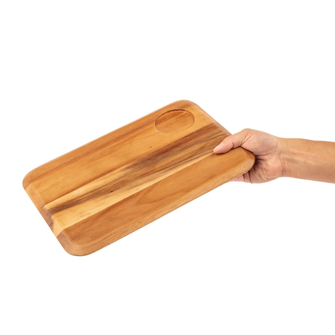 Olympia Rounded Acacia Presentation Board - DP156