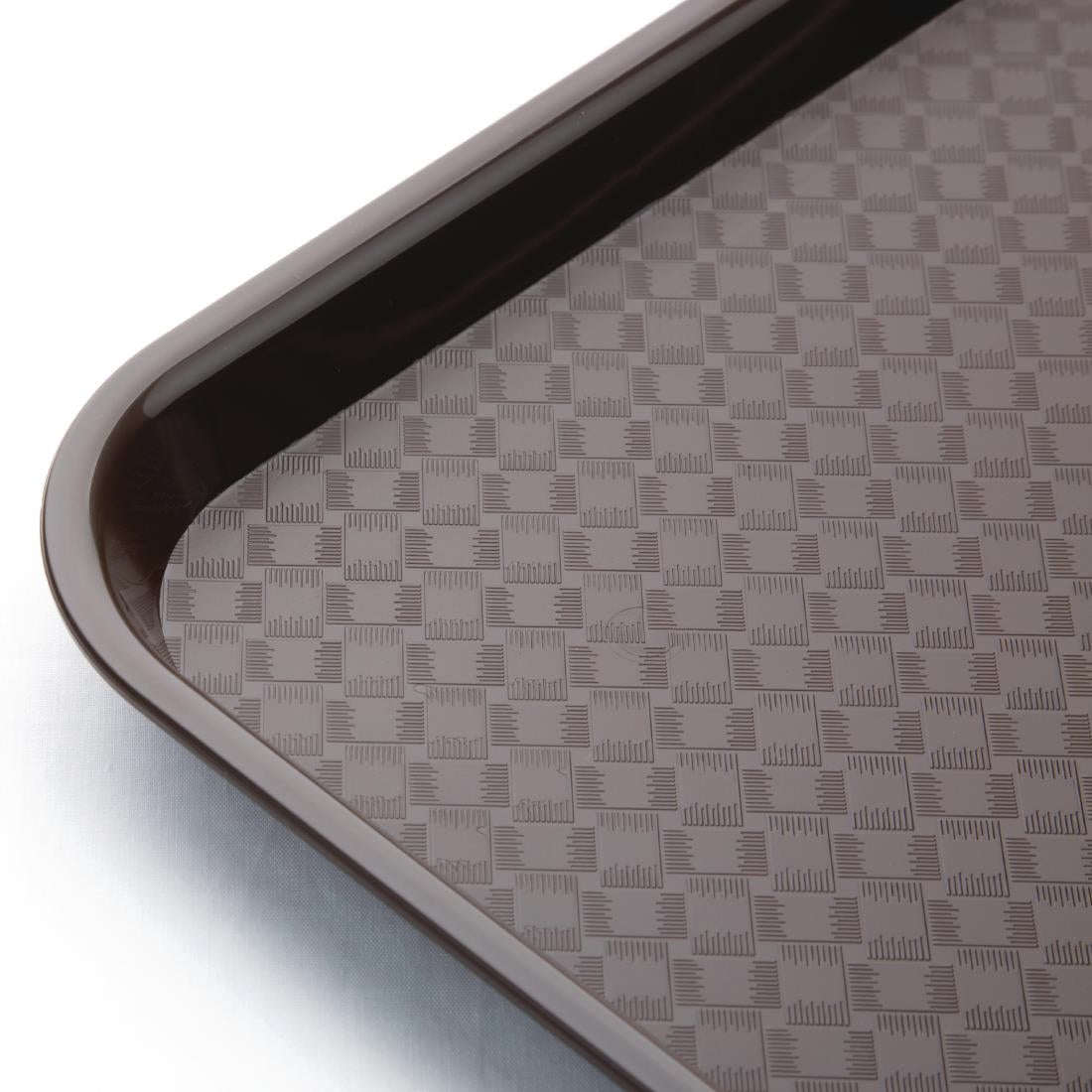 Olympia Kristallon Polypropylene Foodservice Tray 265 x 345mm Brown - DP218