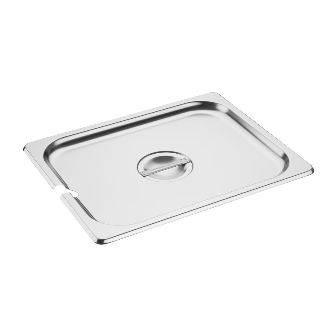 Vogue St/St GN Notched Lid - 1/2 - DP251