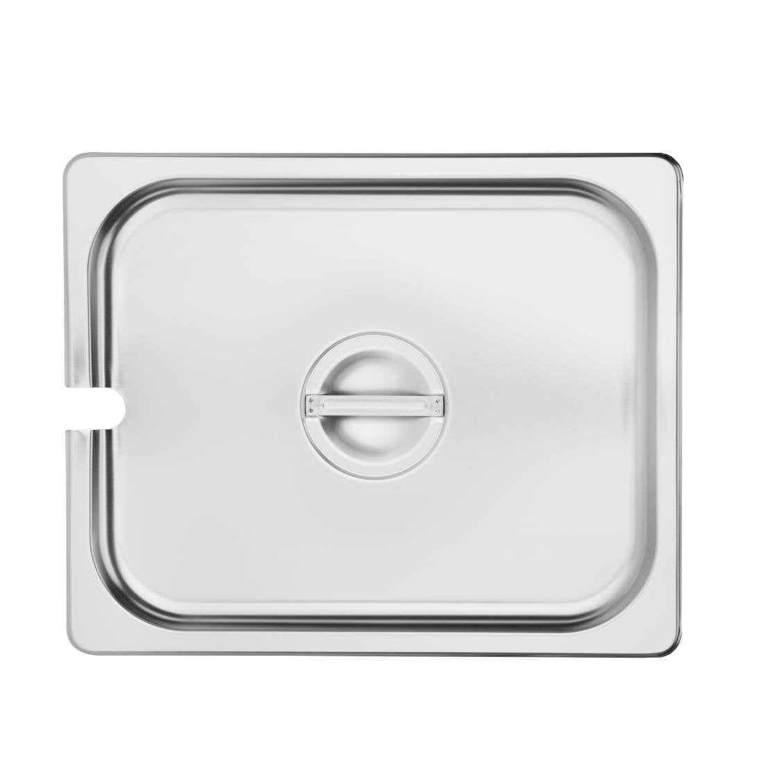 Vogue St/St GN Notched Lid - 1/2 - DP251