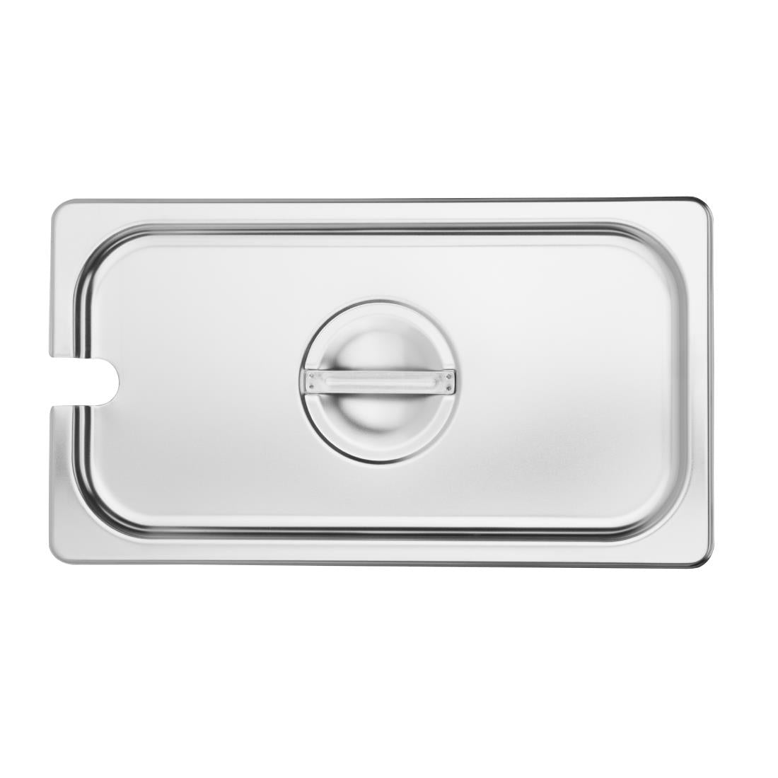 Vogue St/St GN Notched Lid - 1/3 - DP253