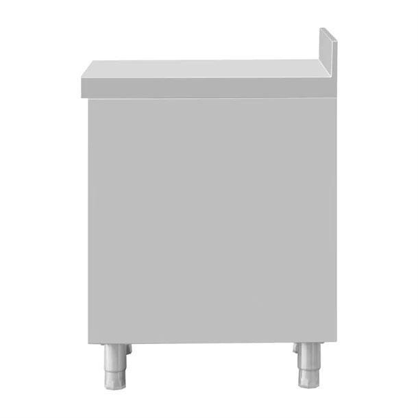 Vogue Stainless Steel 4 Drawer Workstation with 100mm Upstand - DP276