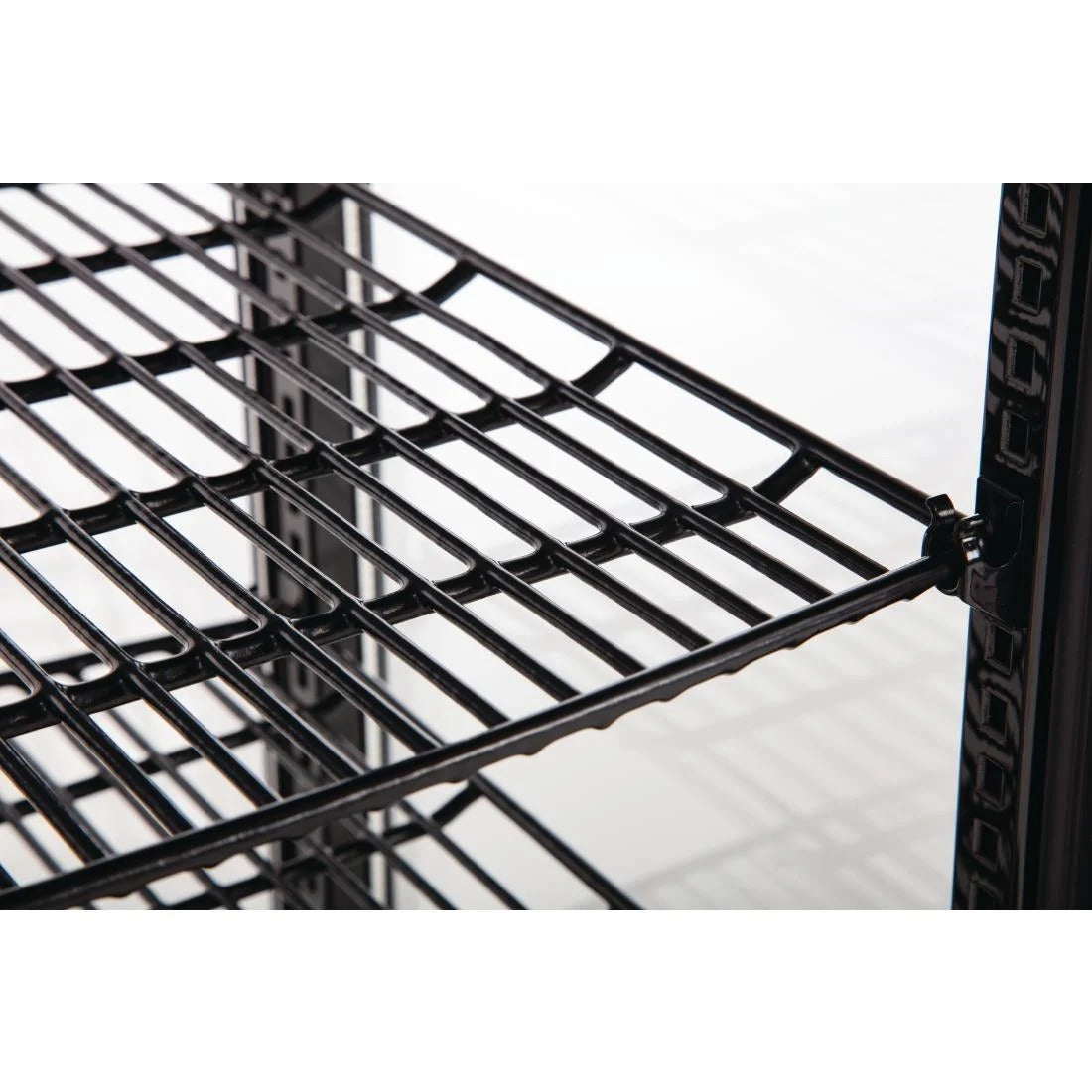 Polar C-Series Energy Efficient Curved Door Display Fridge Black - 86Ltr - CX574-A