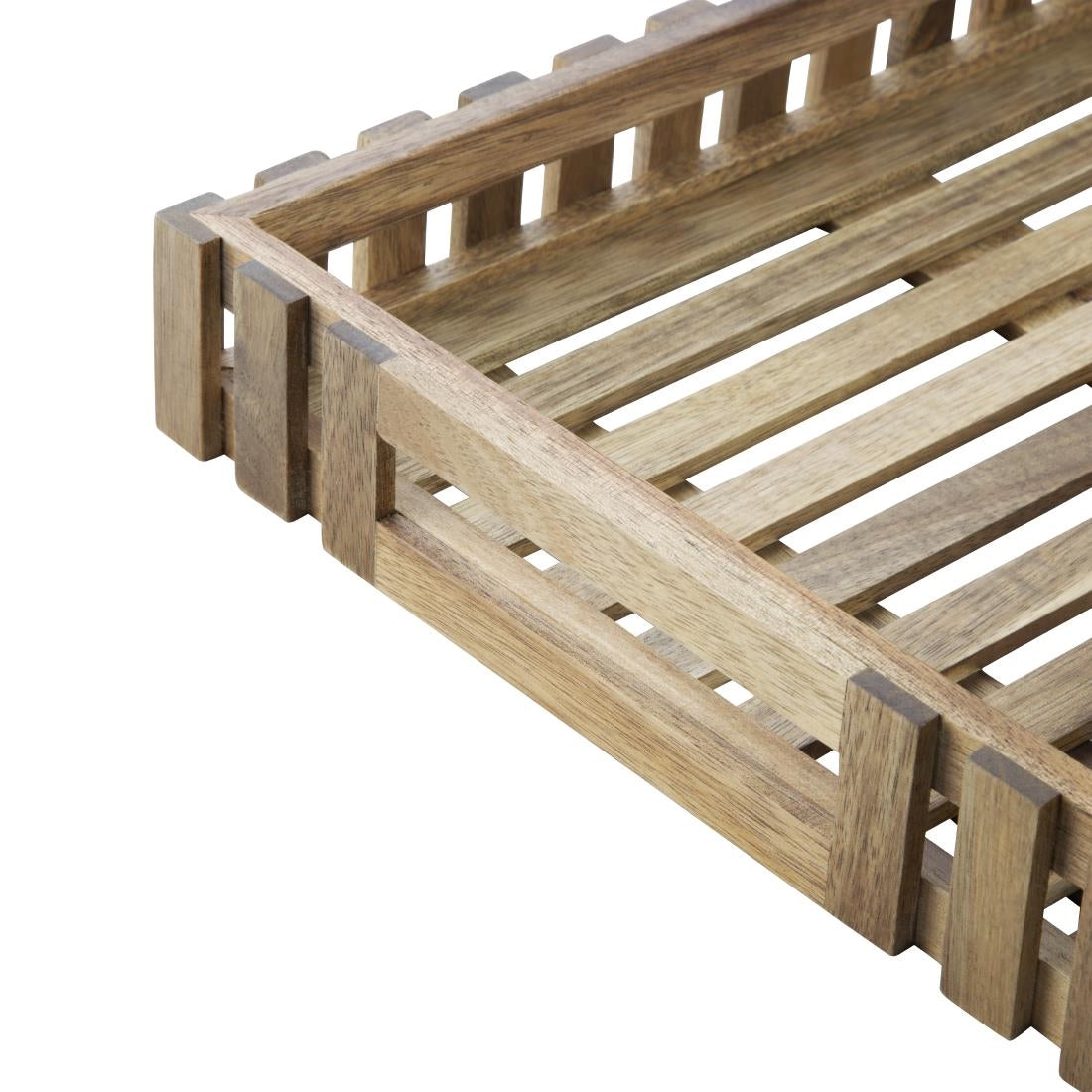 Olympia Acacia Small Storage Box 356x255mm - DP880