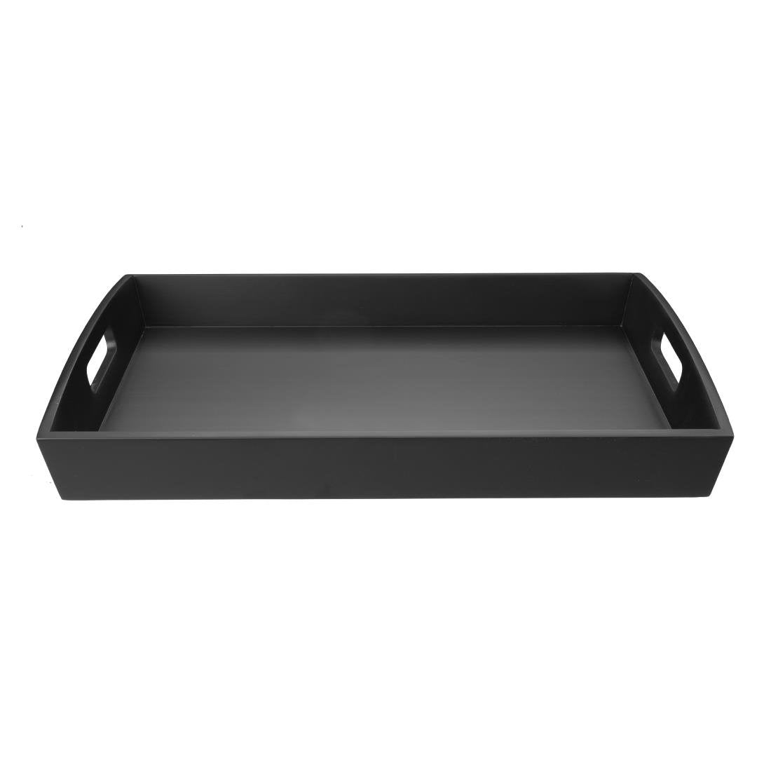 Olympia Bamboo Black Large Serving Tray 510x350mm - DP883