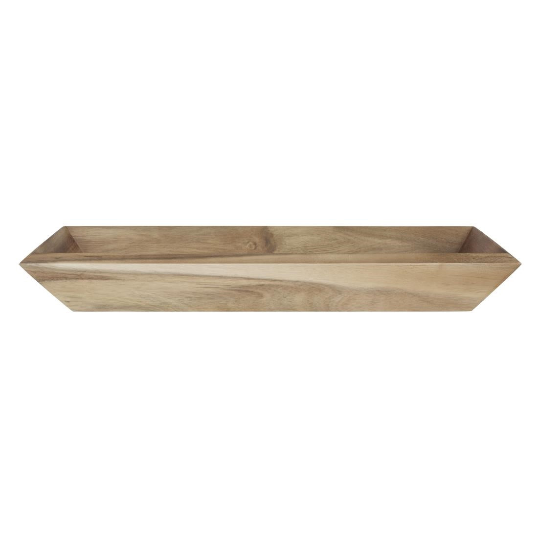 Olympia Acacia Rectangular Tray 380x180mm - DP884
