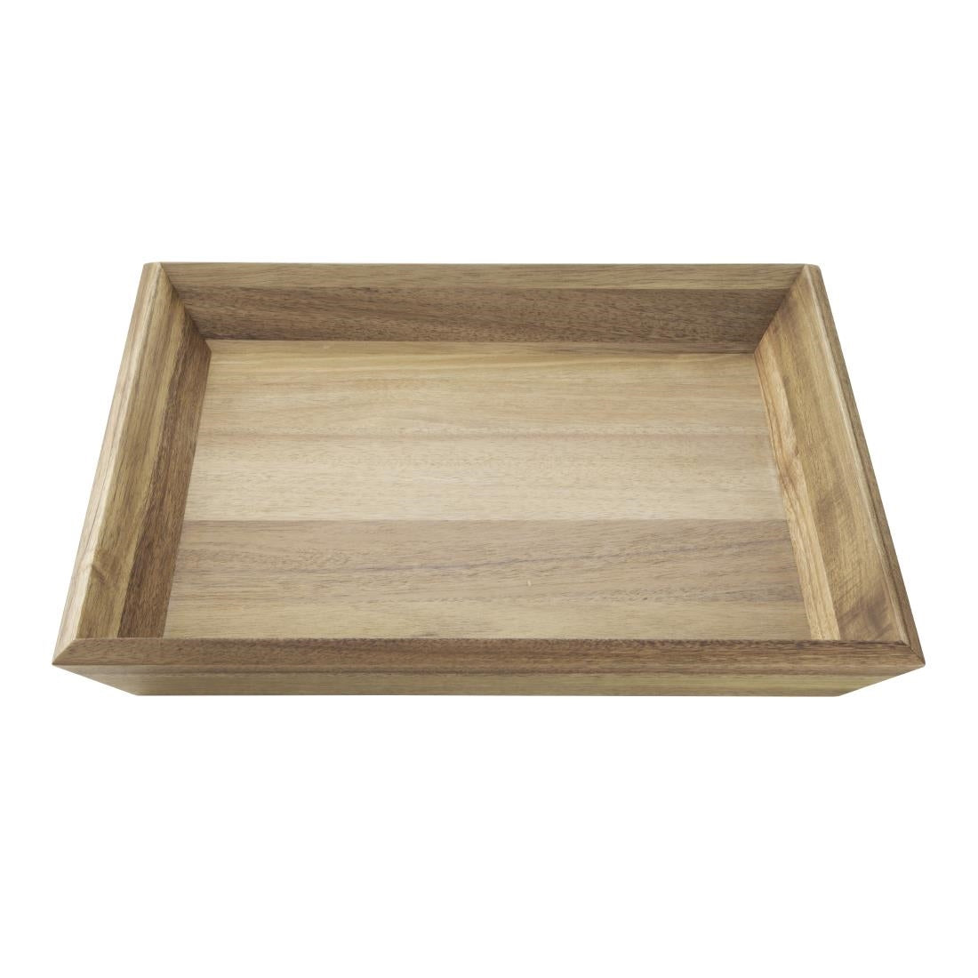 Olympia Acacia Rectangular Tray 380x355mm - DP885