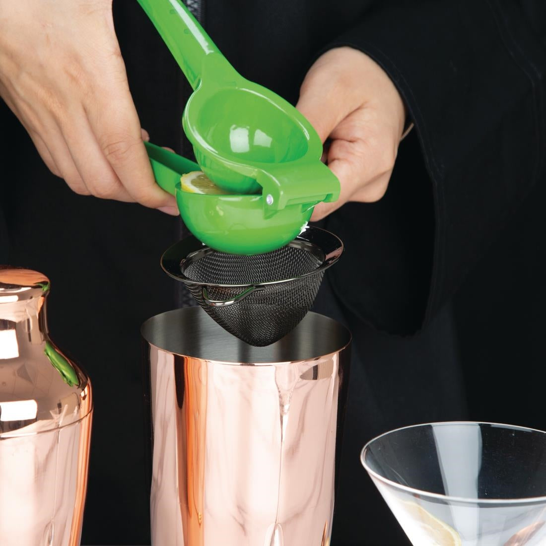 Olympia Mesh Strainer Gunmetal - DR621