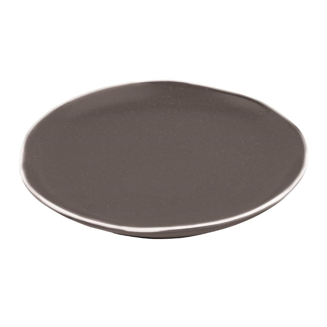 Olympia Chia Plates Charcoal 205mm - DR815