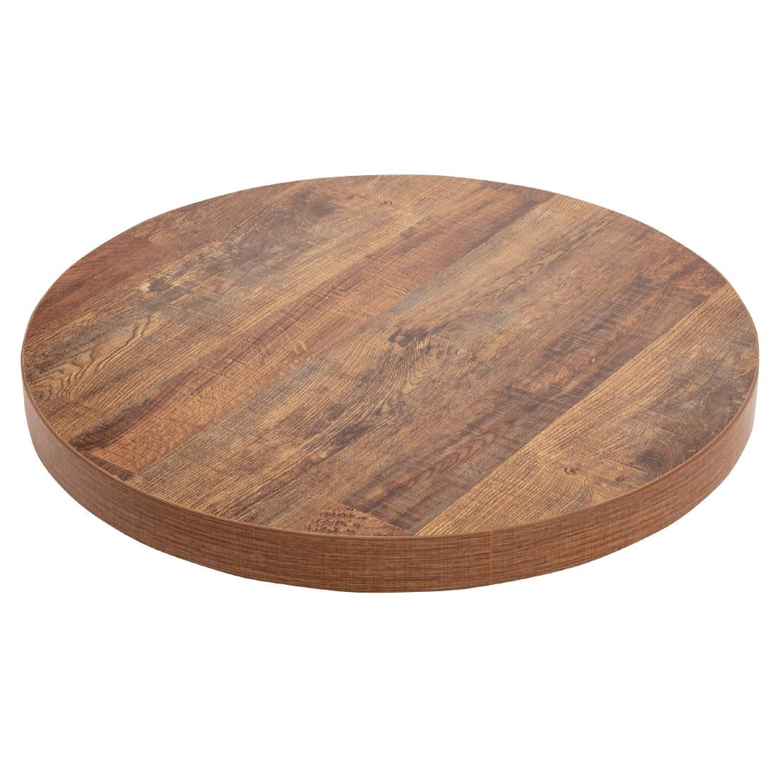 Bolero Pre-Drilled Round Table Top Urban Dark 600mm - DR822