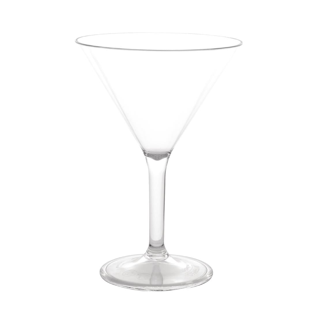 Olympia Kristallon Polycarbonate Martini Glass 300ml (12 Pack) - DS131