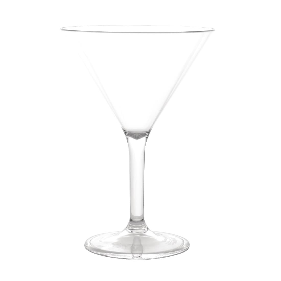Olympia Kristallon Polycarbonate Martini Glass 300ml (12 Pack) - DS131