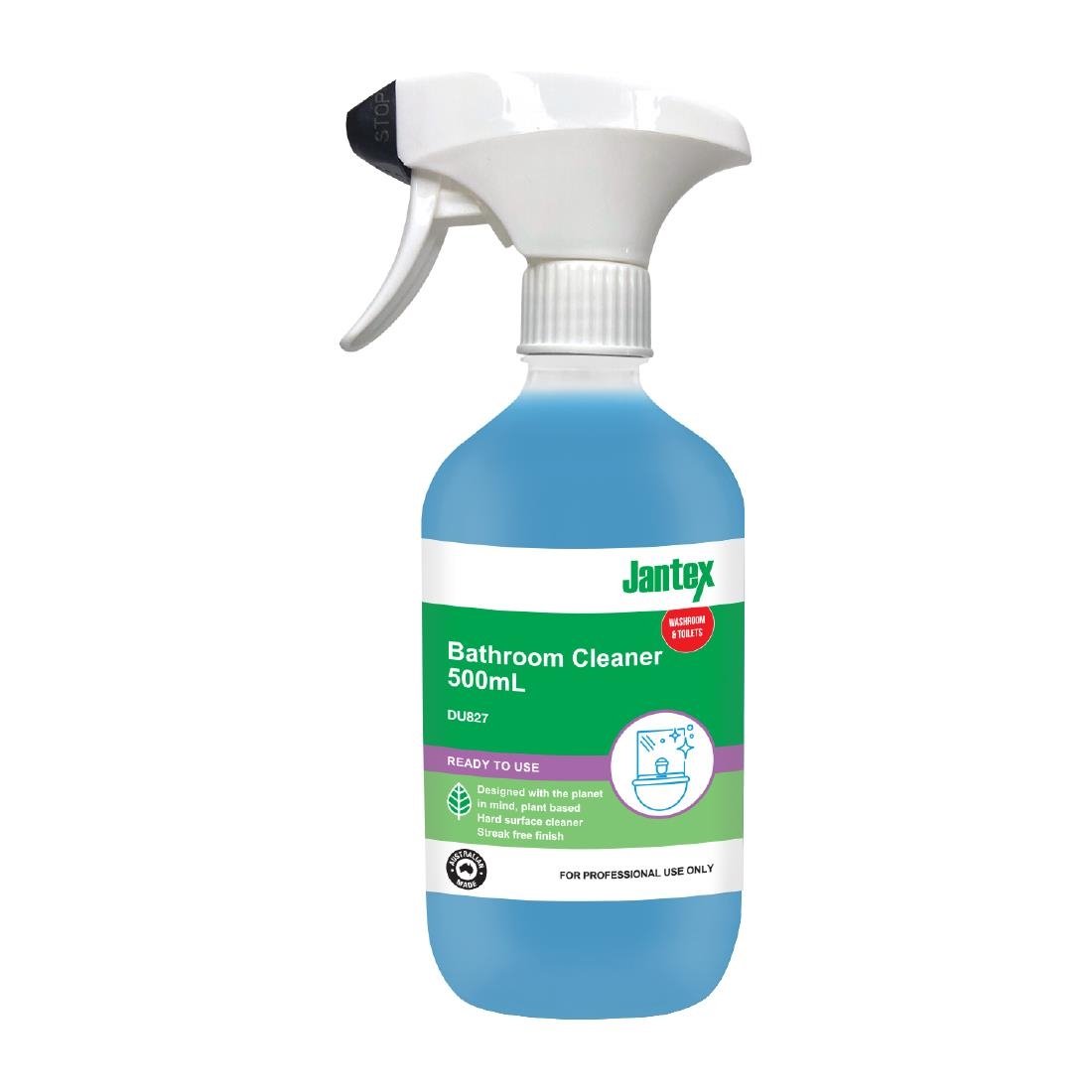 Jantex Green Bathroom Cleaner RTU 500ml - DU827