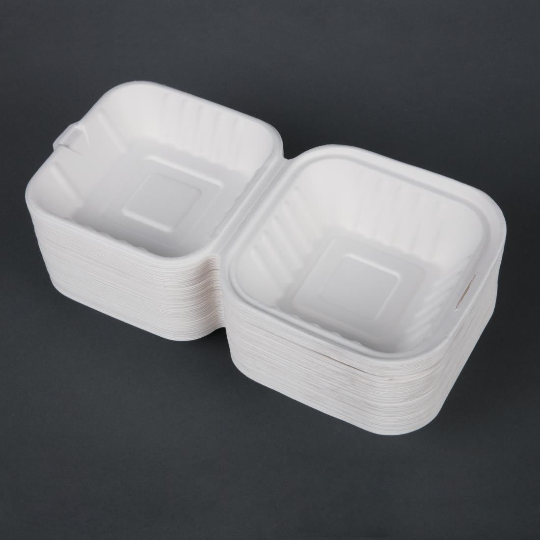 Fiesta Compostable Hinged Container 149mm - DW246