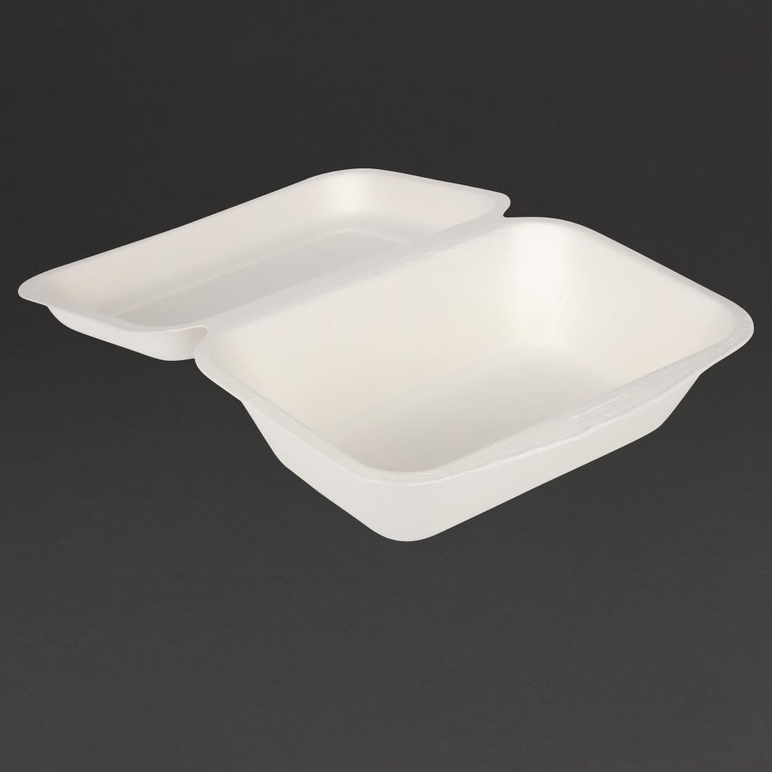 Fiesta Compostable Hinged Container 182mm - DW248