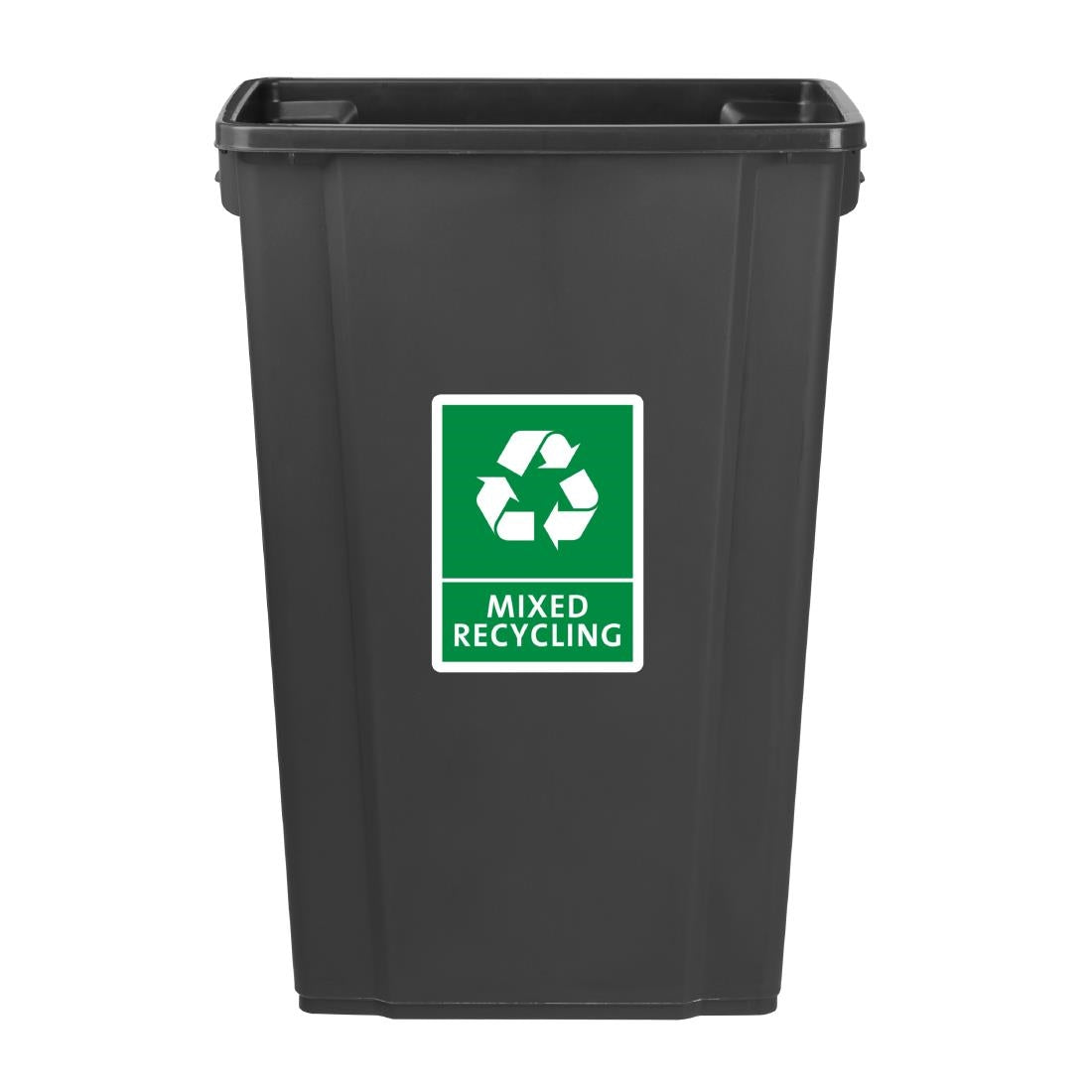Jantex Slim Bin 80Ltr Black - DX966