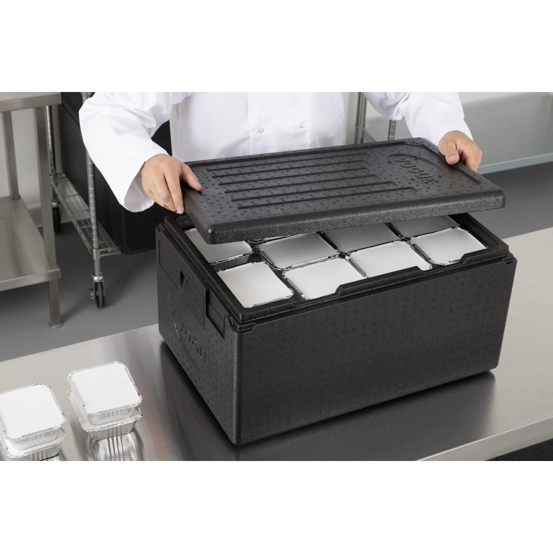 Vogue Insulated EPP Food Transport Box 46Ltr GN Size - DX990