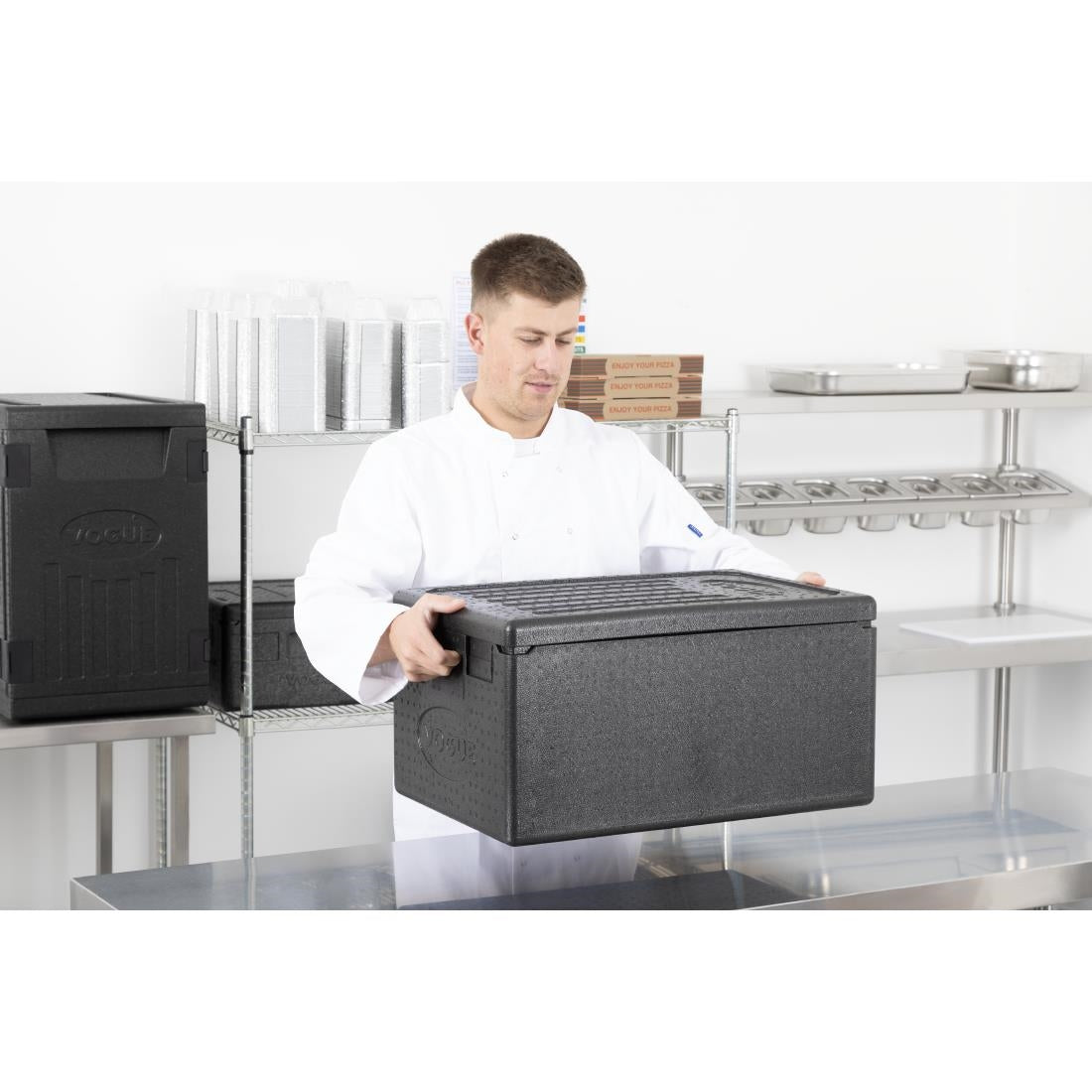 Vogue Insulated EPP Food Transport Box 46Ltr GN Size - DX990