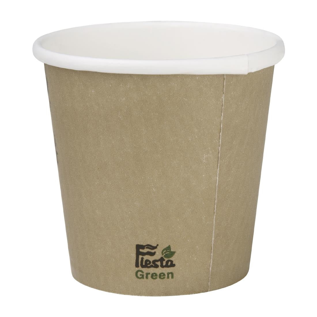 Fiesta Compostable Espresso Takeaway Cups Single Wall 114ml / 4oz (Pack of 1000) - DY981