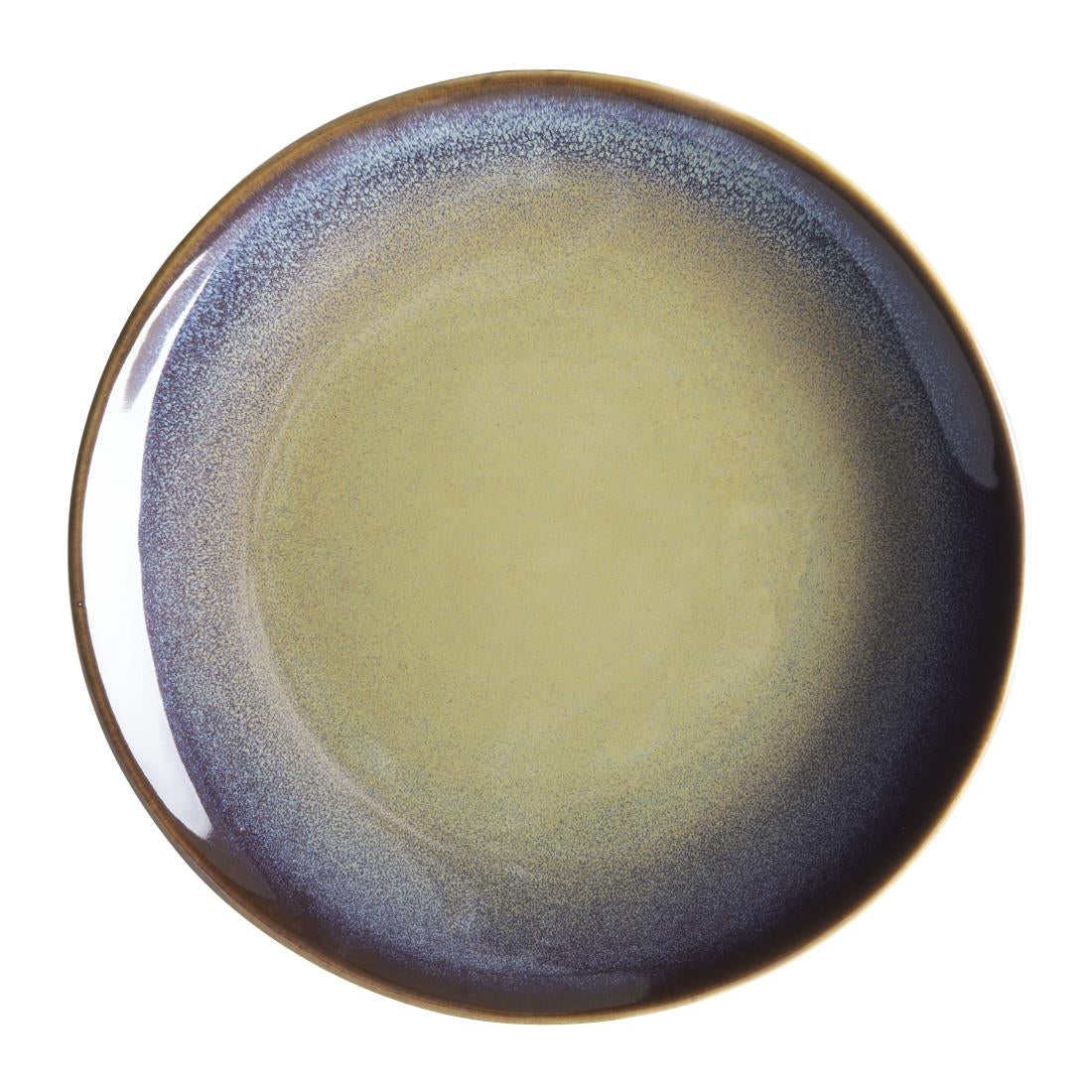 Olympia Birch Aubergine Coupe Plates - 205mm (6 Pack) - DZ696