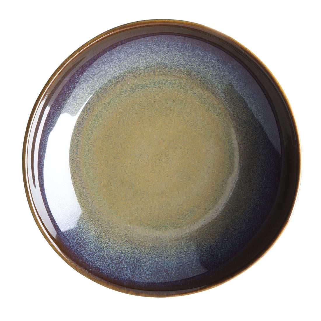 Olympia Birch Aubergine Wide Bowls - 205mm (6 pack) - DZ698