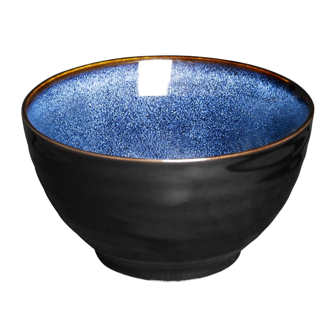 Olympia Luna Midnight Blue Footed Bowls 150mm (6 Pack) - DZ775