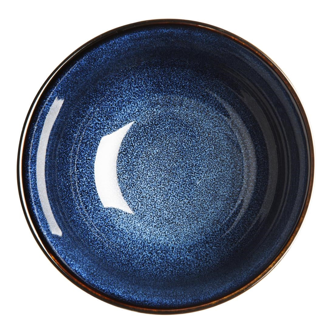Olympia Luna Midnight Blue Footed Bowls 150mm (6 Pack) - DZ775