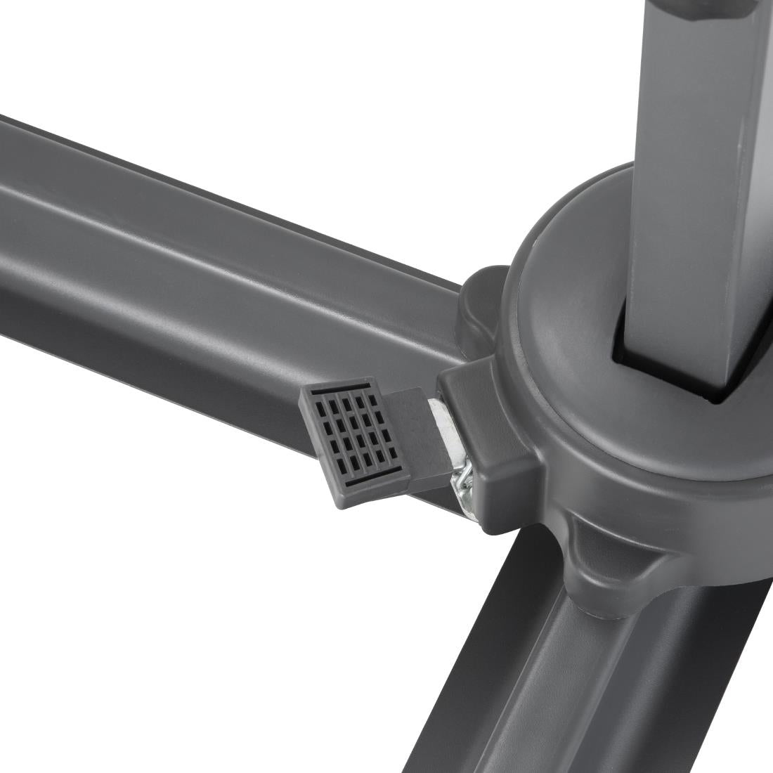 Bolero Venice Heavy Duty Umbrella Black 3.5m - DZ872