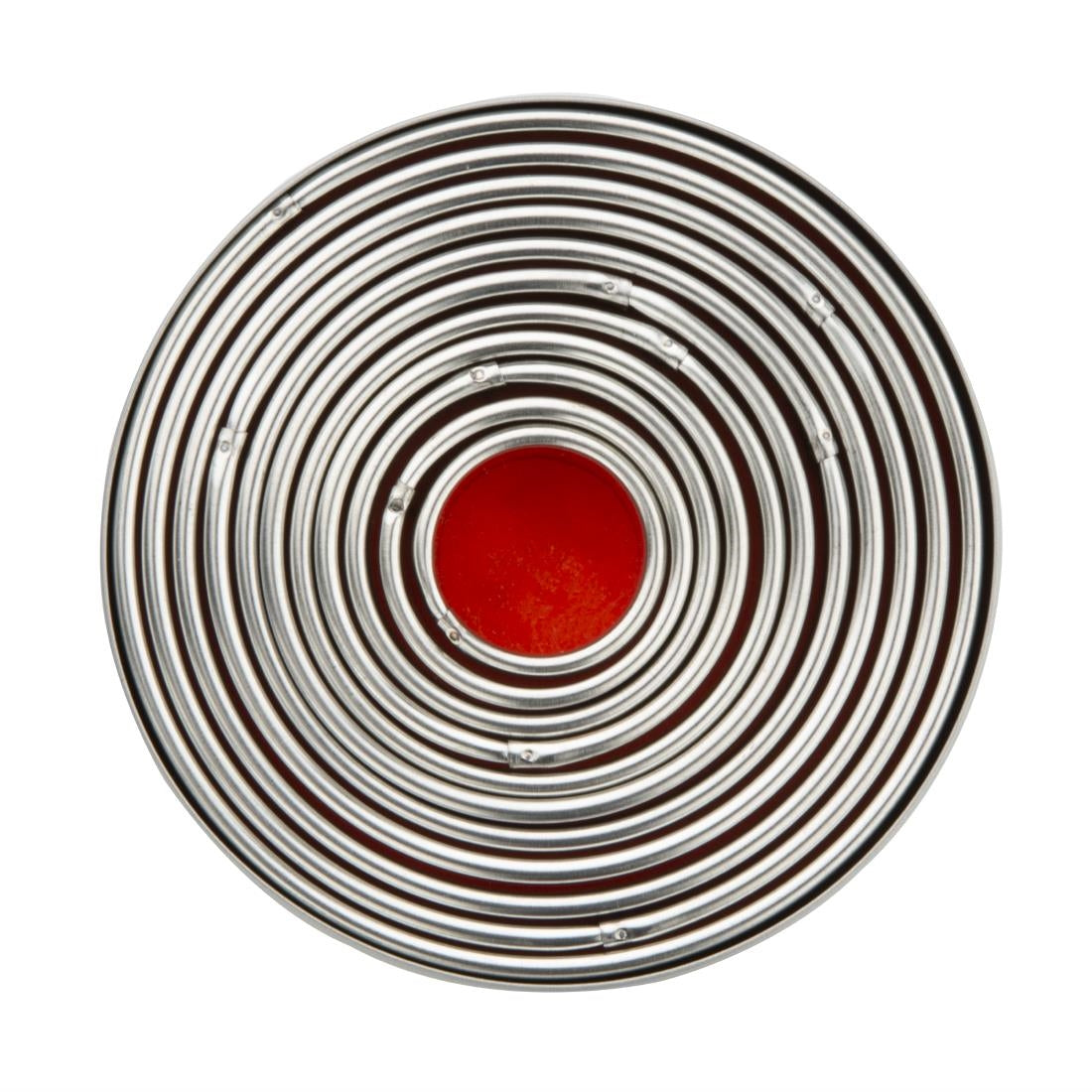 Vogue Round Plain Pastry Cutter Set - E013