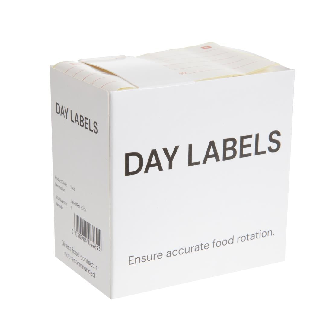 Vogue Prepped Product Removable Labels - E148