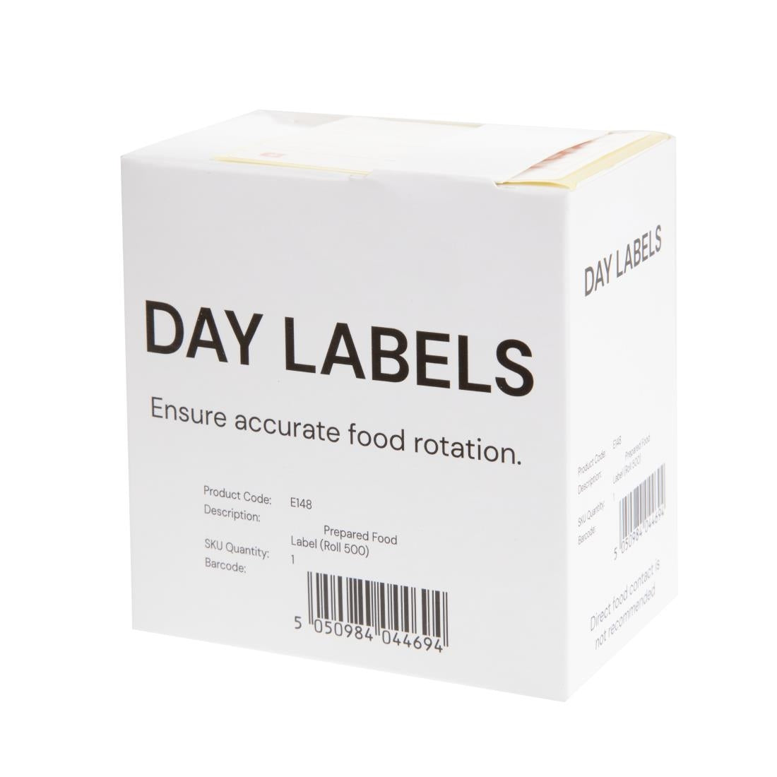 Vogue Prepped Product Removable Labels - E148