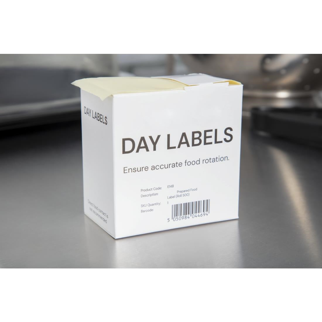 Vogue Prepped Product Removable Labels - E148