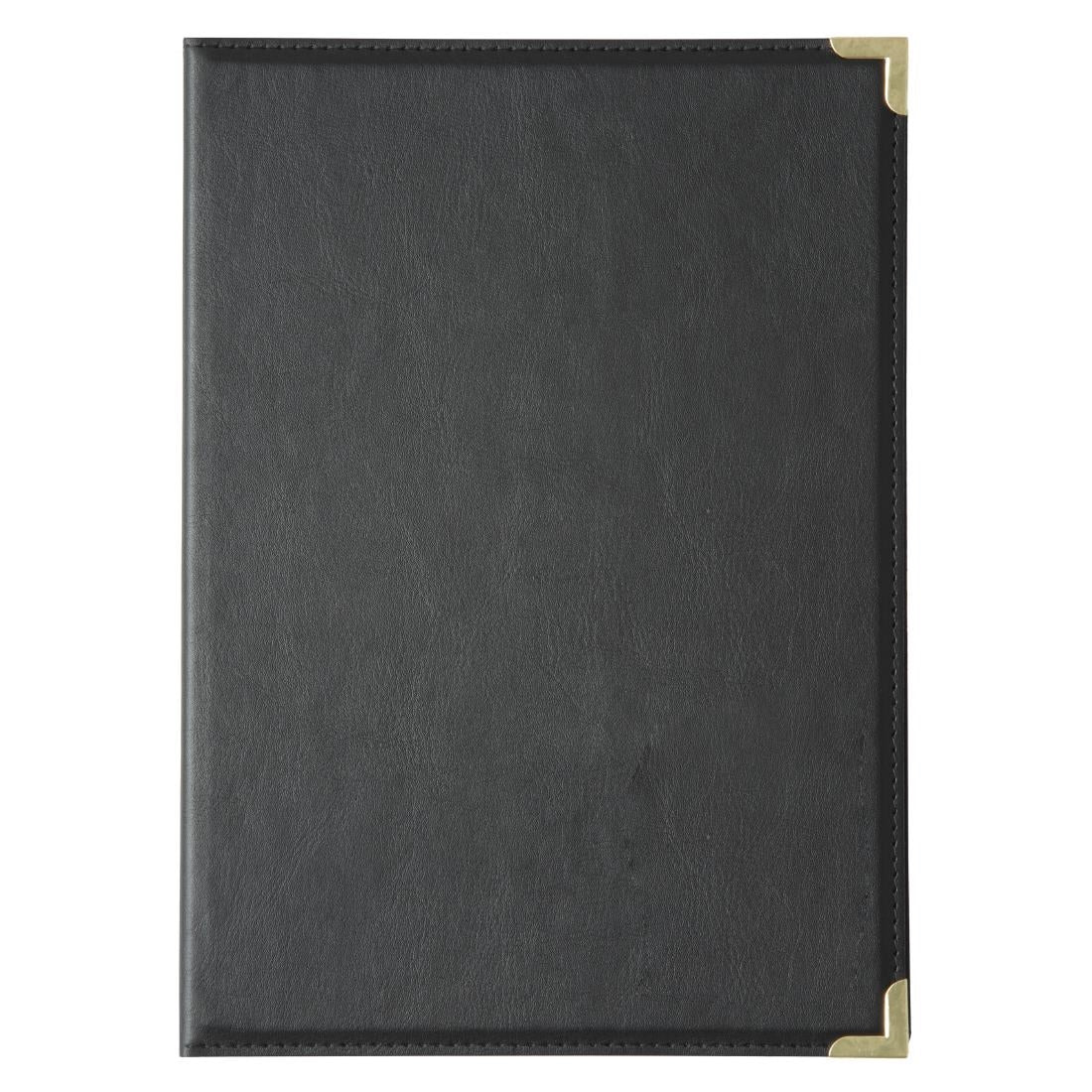 Olympia Leatherette Style Menu Cover A4 2 Card - E221