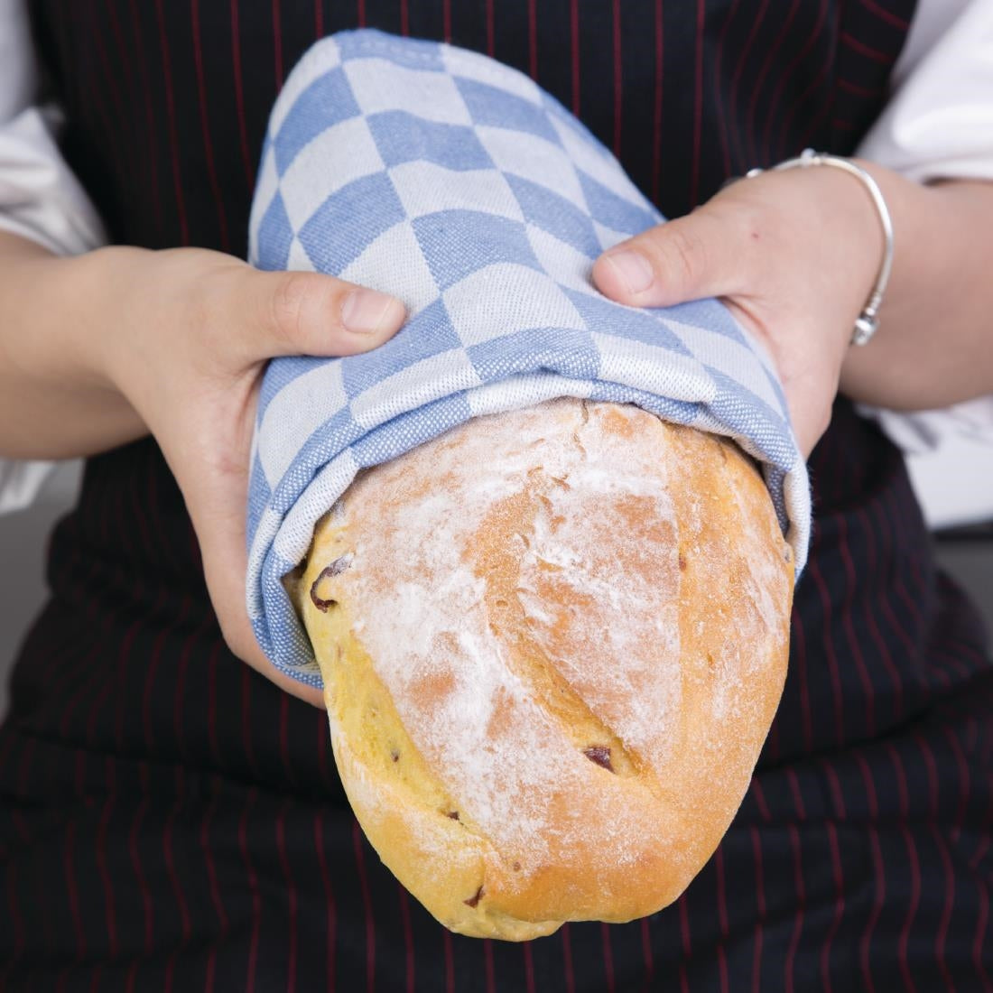 Vogue Chef Tea Towel Blue - E578