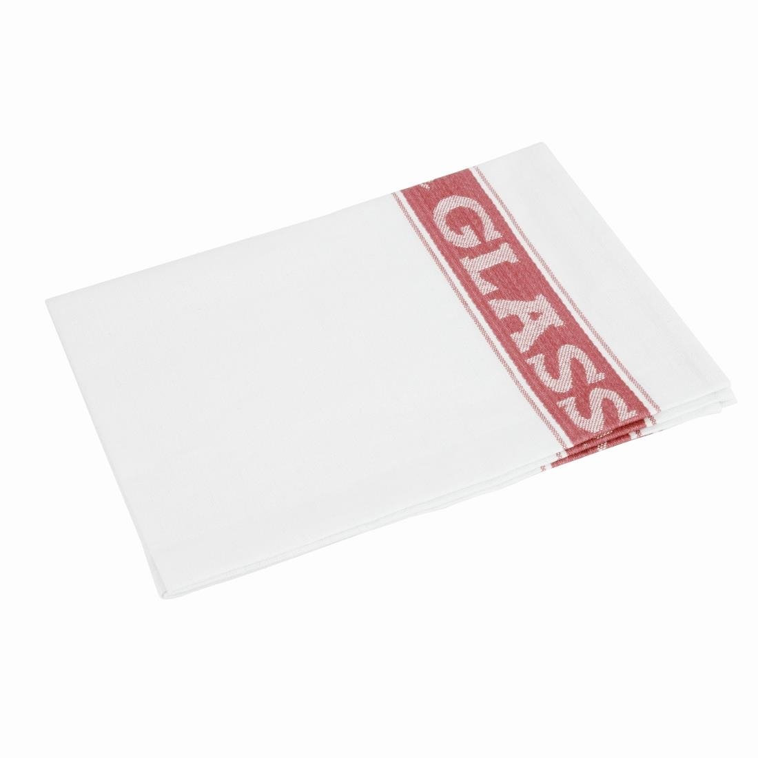 Vogue Glass Cloth Red - E910