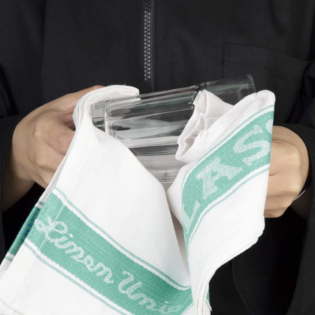 Vogue Glass Cloth Green - E912