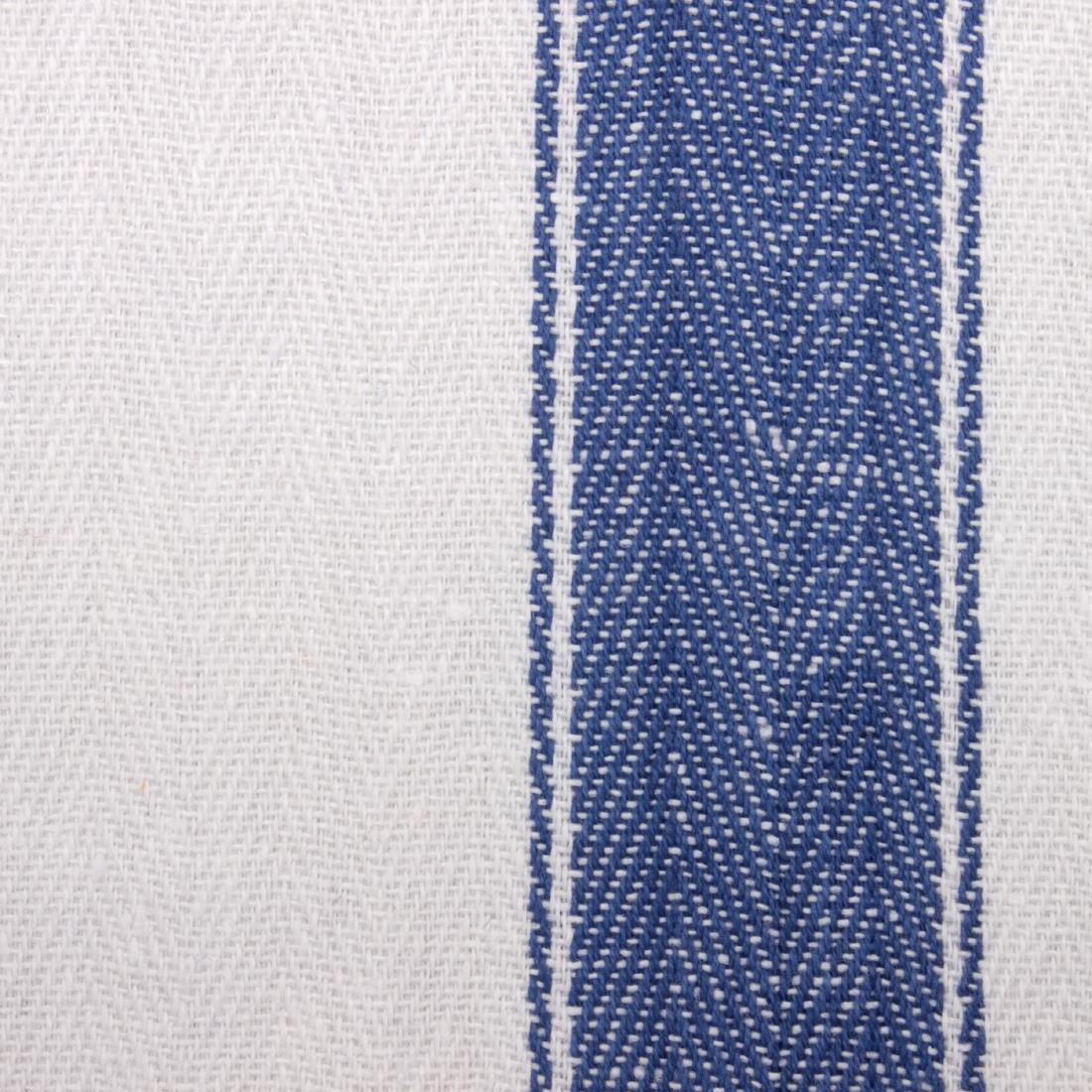 Vogue Heavy Single Tea Towel Blue - E918