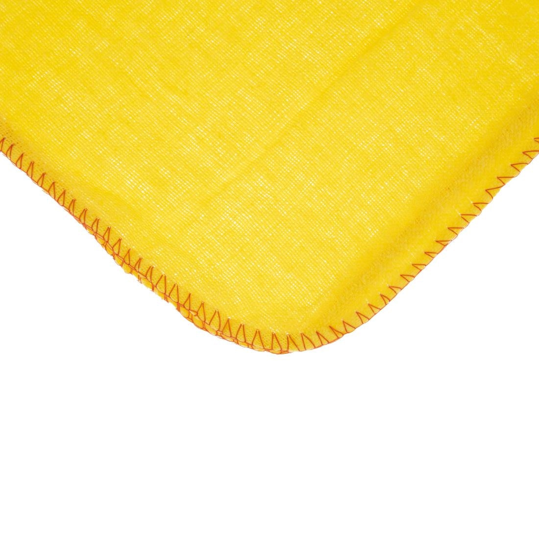 Jantex Yellow Duster Cloths (Pack of 10) - E943