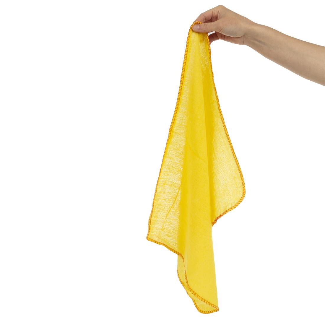 Jantex Yellow Duster Cloths (Pack of 10) - E943