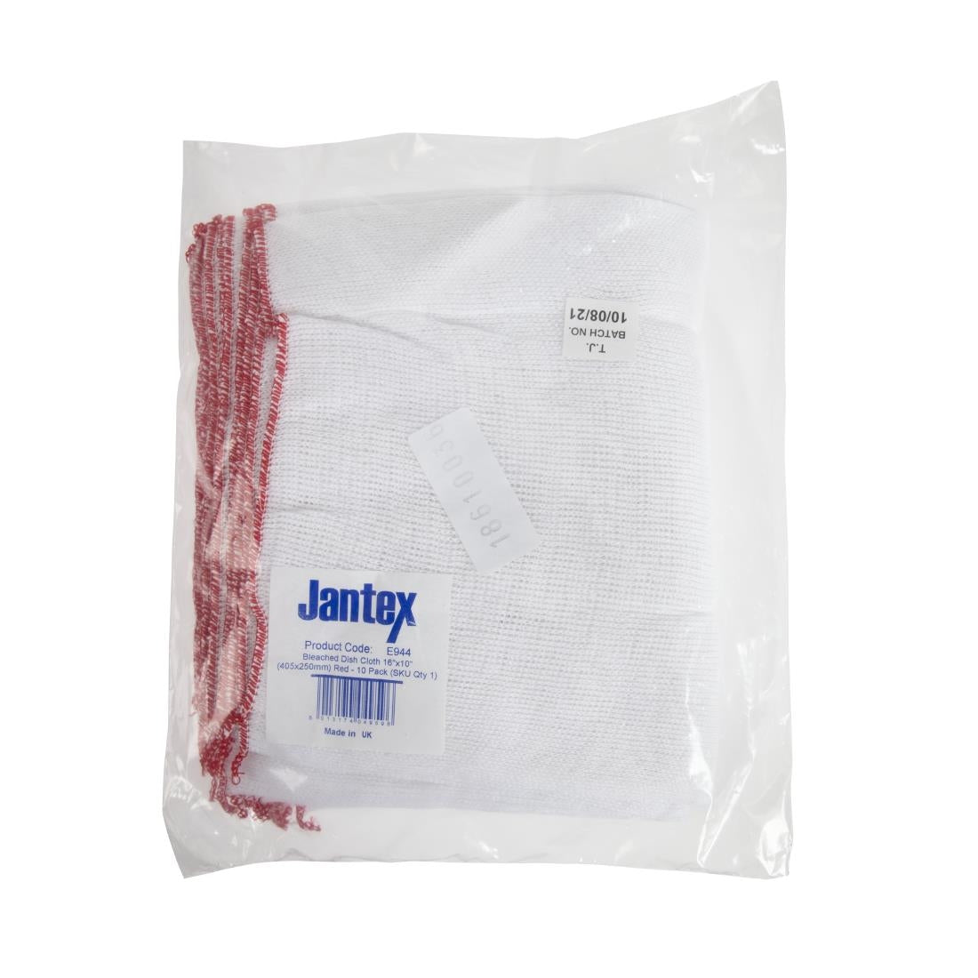 Jantex Dish Cloths Bleached 10 Pack - E944