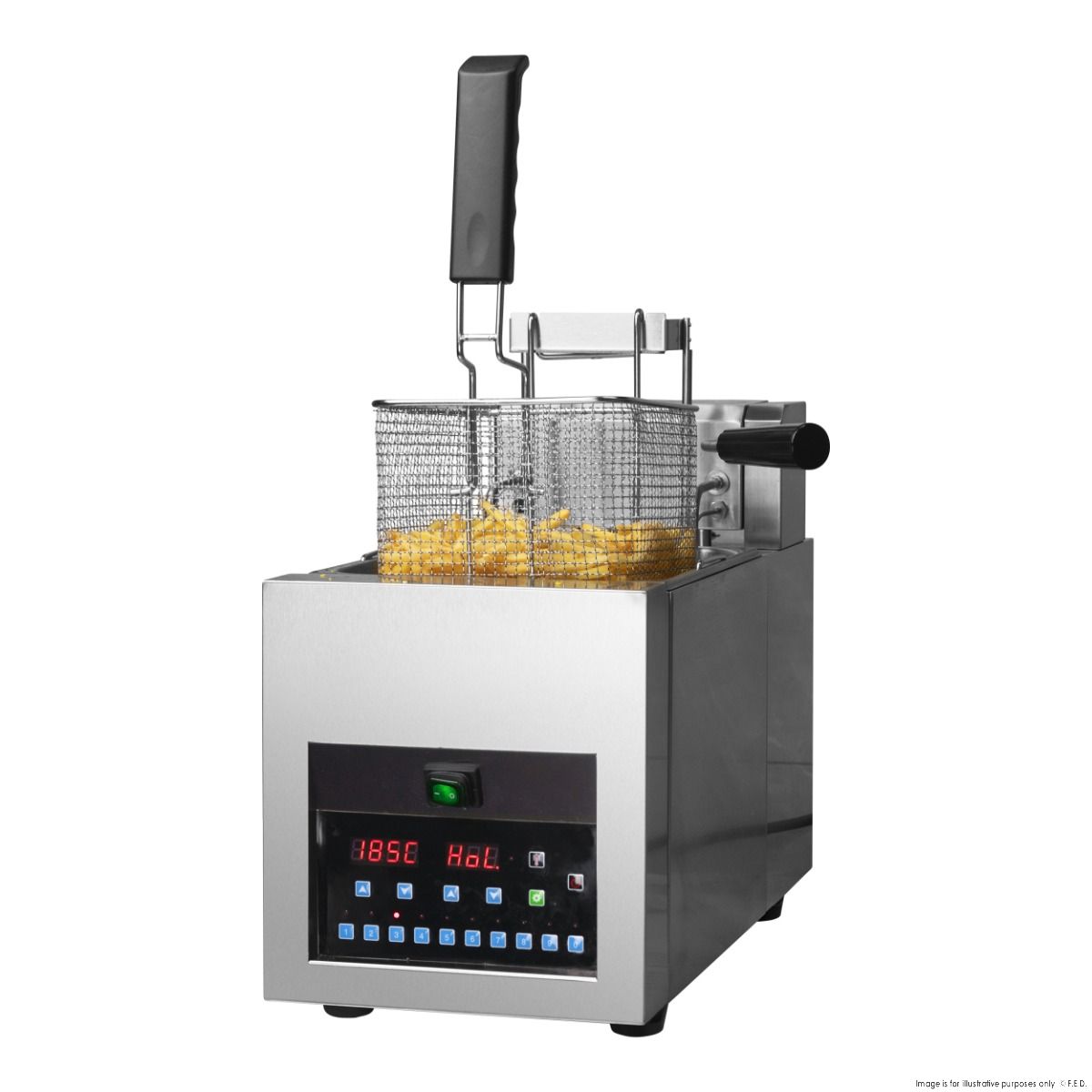 Benchstar Single Tank Auto Lifting Electric Fryer - EF-3250SAL