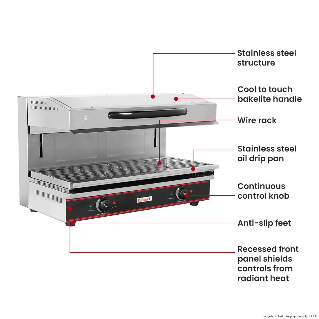 Benchstar Electric Salamander ES-5600L